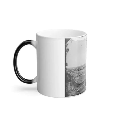 Centreville, Va. Confederate Winter Quarters, South View (U.S. Civil War) Color Changing Coffee Mug 11oz - Go Mug Yourself