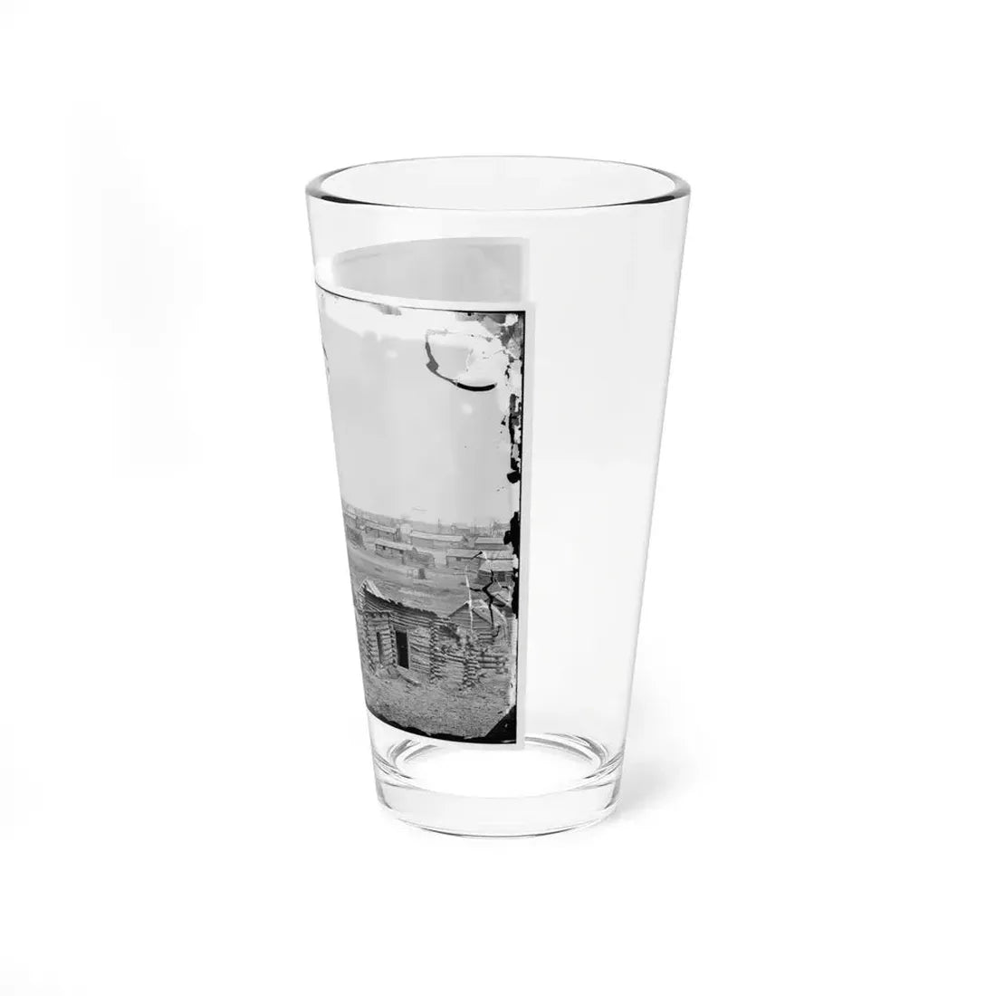 Centreville, Va. Confederate Winter Quarters, South View (U.S. Civil War) Pint Glass 16oz - Go Mug Yourself