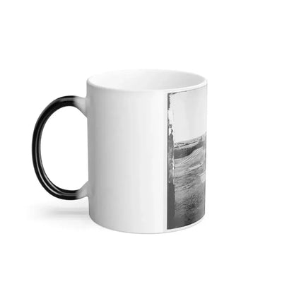 Centreville, Va. Fort on the Heights, With Quaker Guns (U.S. Civil War) Color Changing Coffee Mug 11oz - Go Mug Yourself