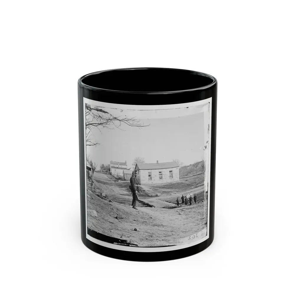 Centreville, Va. Stone Church (U.S. Civil War) Black Coffee Mug 11oz - Go Mug Yourself