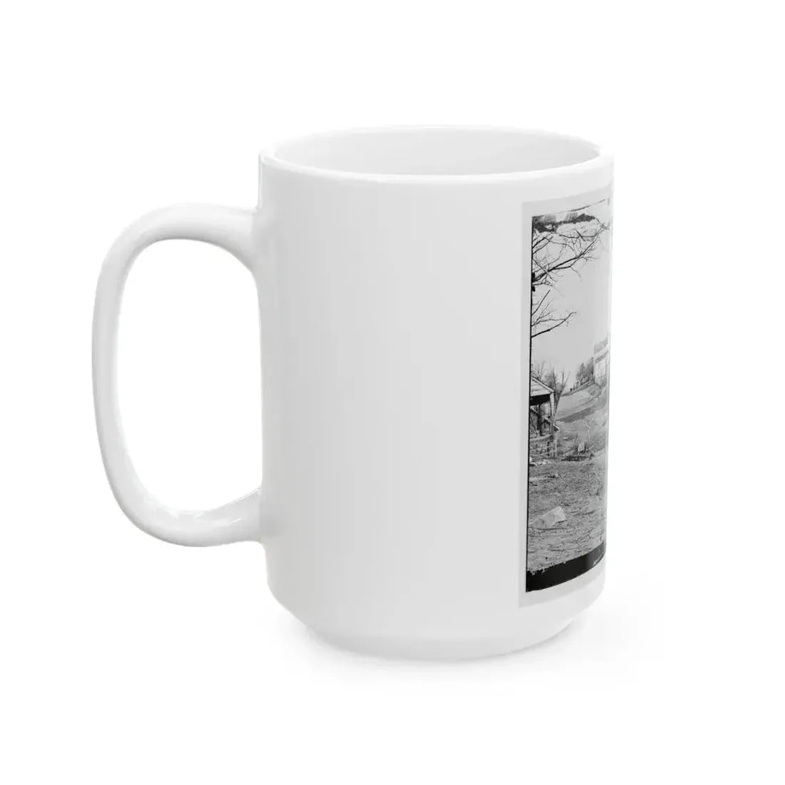 Centreville, Va. Stone Church (U.S. Civil War) White Coffee Mug - Go Mug Yourself
