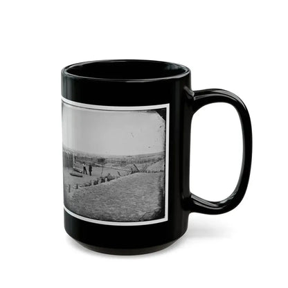 Centreville, Va. The Principal Fort (U.S. Civil War) Black Coffee Mug - Go Mug Yourself