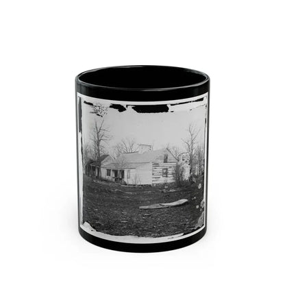 Centreville, Va., Vicinity. Mrs. Spinner's House (U.S. Civil War) Black Coffee Mug 11oz - Go Mug Yourself