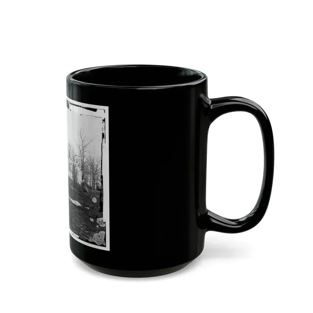 Centreville, Va., Vicinity. Mrs. Spinner's House (U.S. Civil War) Black Coffee Mug - Go Mug Yourself