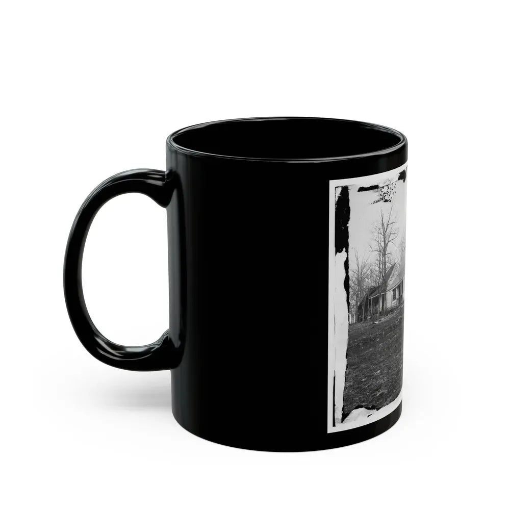 Centreville, Va., Vicinity. Mrs. Spinner's House (U.S. Civil War) Black Coffee Mug - Go Mug Yourself