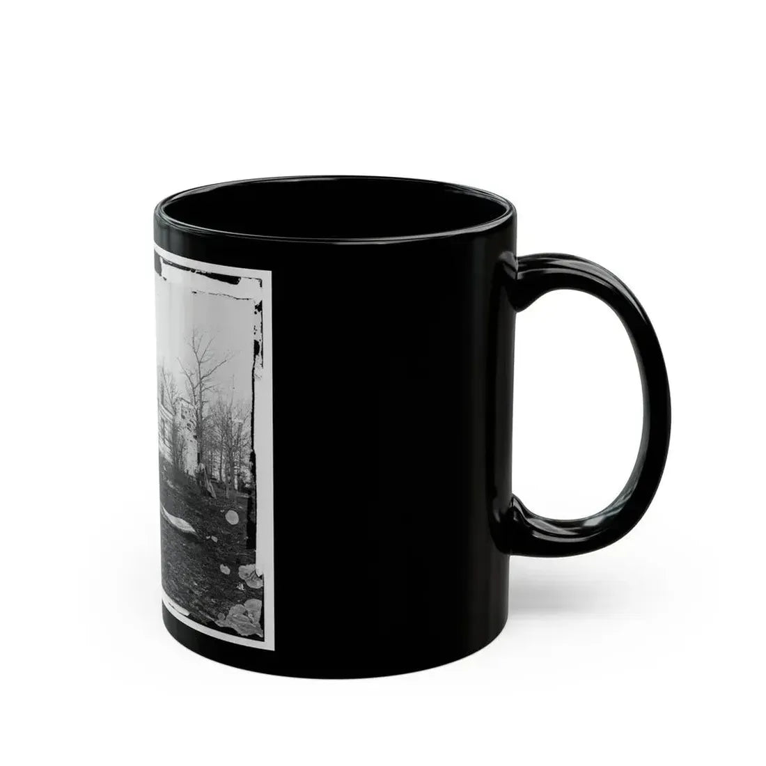 Centreville, Va., Vicinity. Mrs. Spinner's House (U.S. Civil War) Black Coffee Mug - Go Mug Yourself