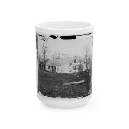 Centreville, Va., Vicinity. Mrs. Spinner's House (U.S. Civil War) White Coffee Mug 15oz - Go Mug Yourself