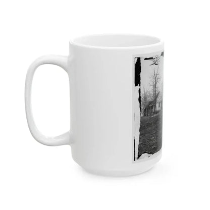 Centreville, Va., Vicinity. Mrs. Spinner's House (U.S. Civil War) White Coffee Mug - Go Mug Yourself