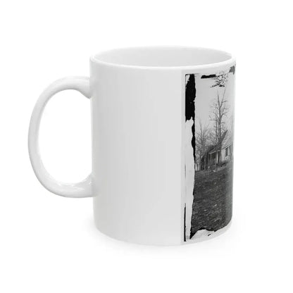 Centreville, Va., Vicinity. Mrs. Spinner's House (U.S. Civil War) White Coffee Mug - Go Mug Yourself