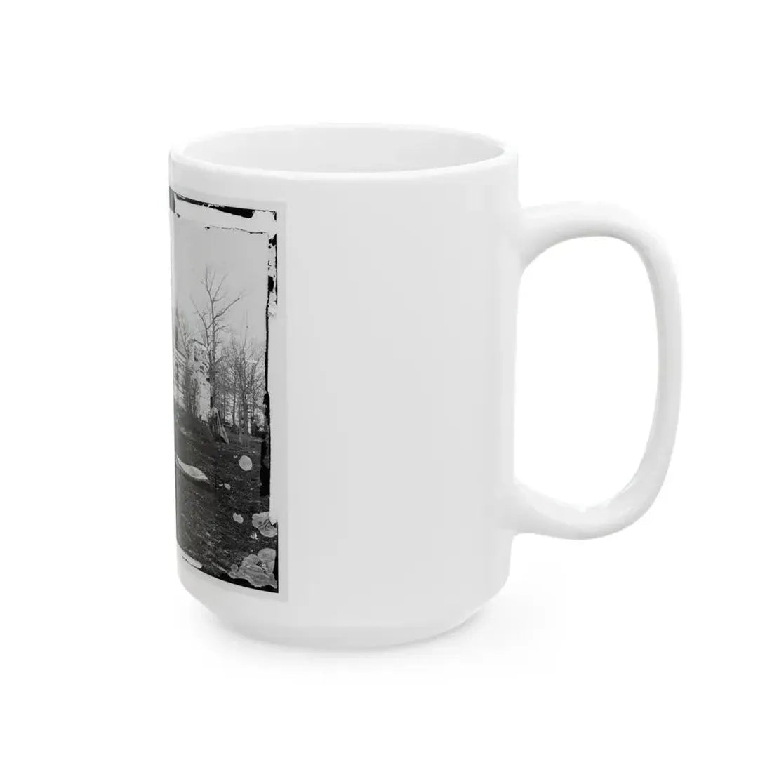 Centreville, Va., Vicinity. Mrs. Spinner's House (U.S. Civil War) White Coffee Mug - Go Mug Yourself