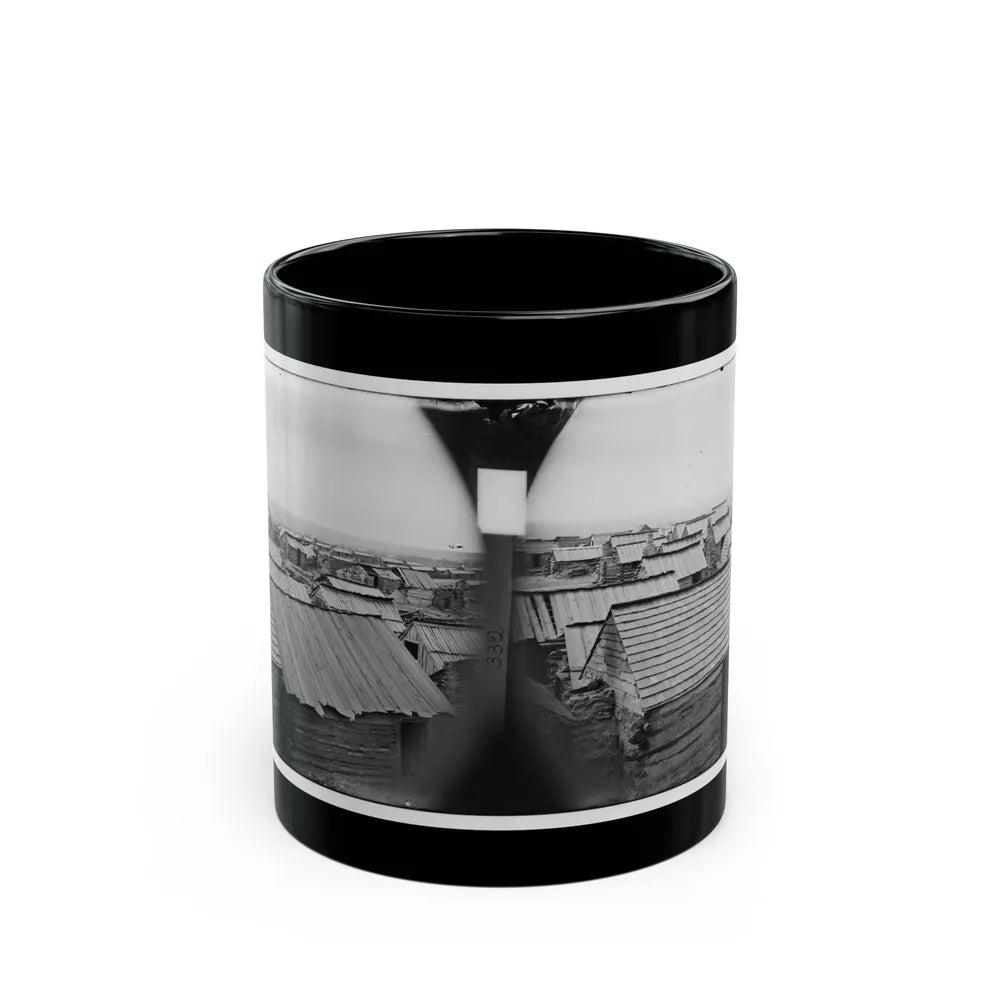 Centreville, Va. Confederate Winter Quarters (U.S. Civil War) Black Coffee Mug-11oz-Go Mug Yourself