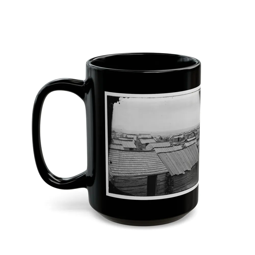 Centreville, Va. Confederate Winter Quarters (U.S. Civil War) Black Coffee Mug-Go Mug Yourself