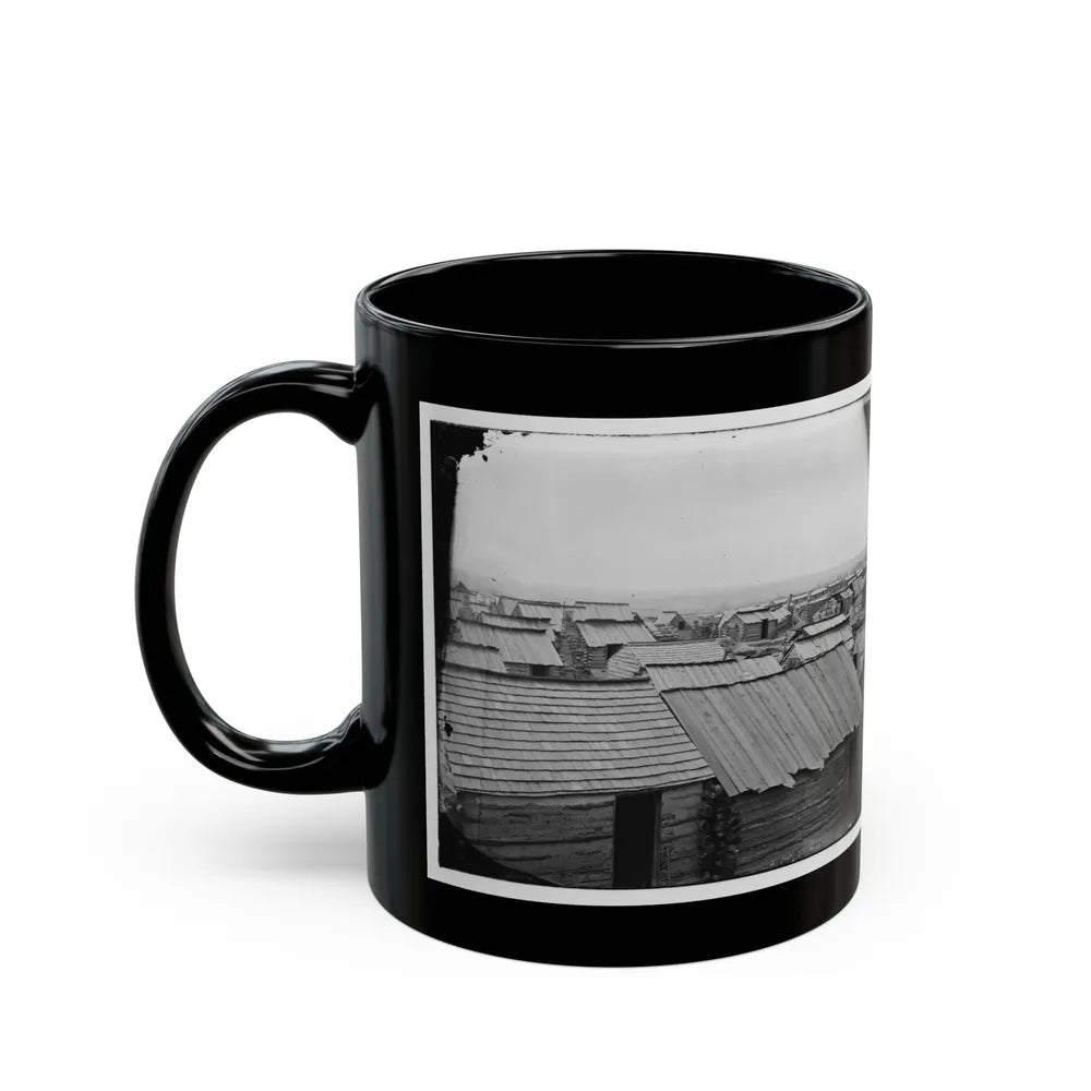 Centreville, Va. Confederate Winter Quarters (U.S. Civil War) Black Coffee Mug-Go Mug Yourself