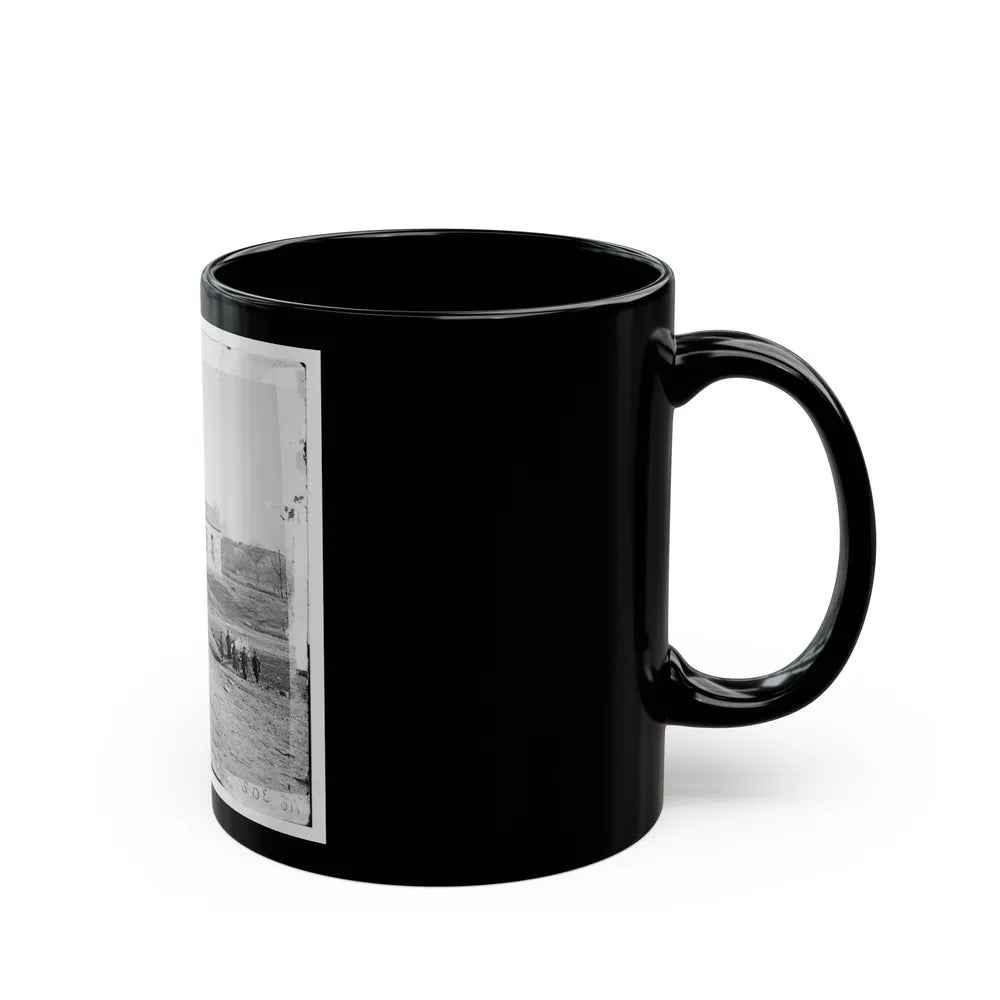 Centreville, Va. Stone Church (U.S. Civil War) Black Coffee Mug-Go Mug Yourself