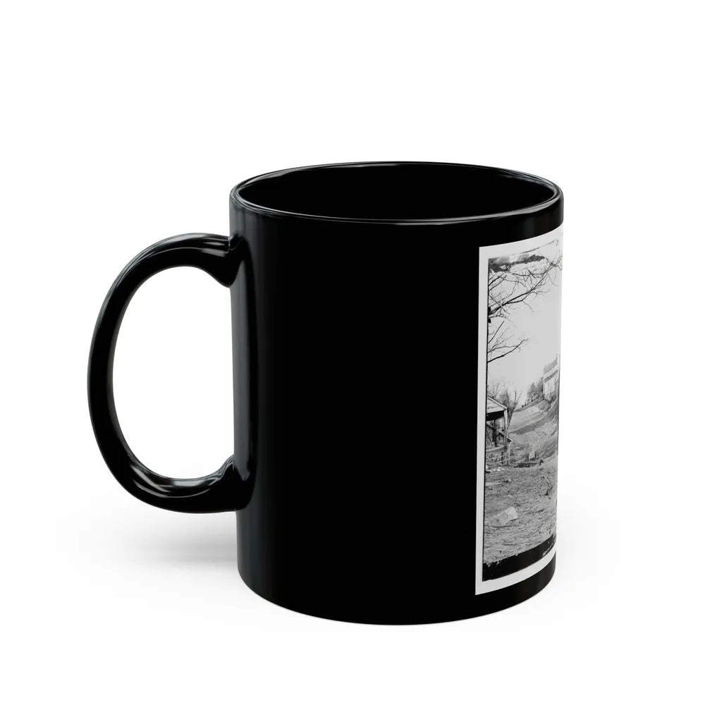 Centreville, Va. Stone Church (U.S. Civil War) Black Coffee Mug-Go Mug Yourself