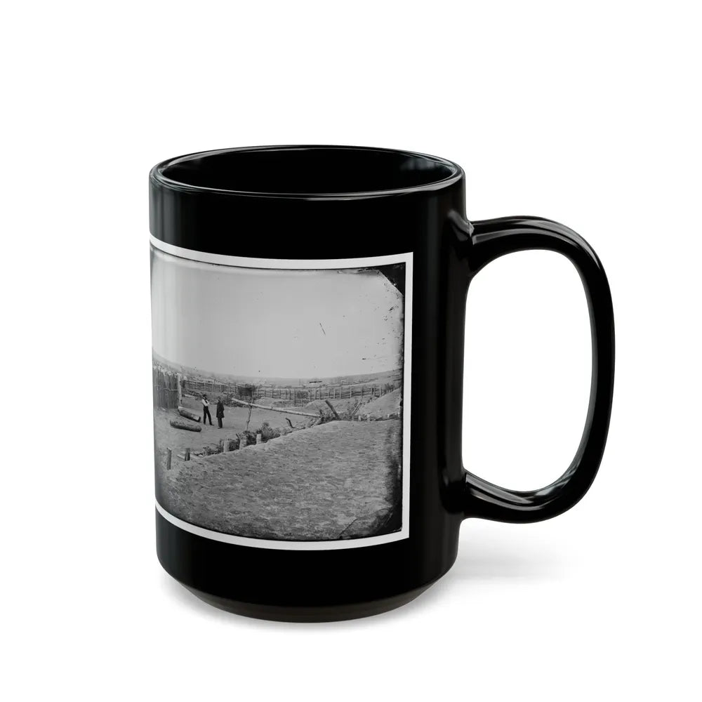 Centreville, Va. The Principal Fort (U.S. Civil War) Black Coffee Mug-Go Mug Yourself