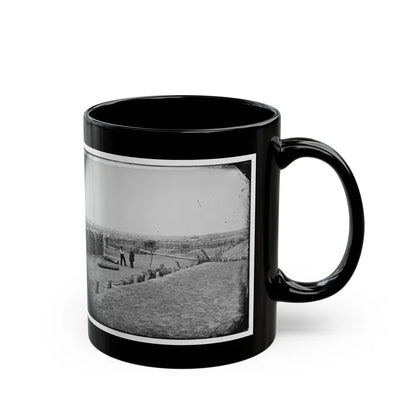 Centreville, Va. The Principal Fort (U.S. Civil War) Black Coffee Mug-Go Mug Yourself