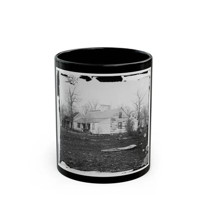 Centreville, Va., Vicinity. Mrs. Spinner's House (U.S. Civil War) Black Coffee Mug-11oz-Go Mug Yourself