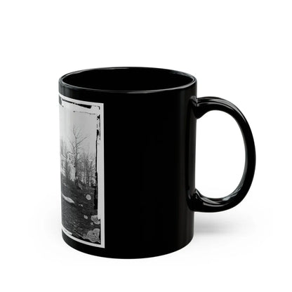 Centreville, Va., Vicinity. Mrs. Spinner's House (U.S. Civil War) Black Coffee Mug-Go Mug Yourself