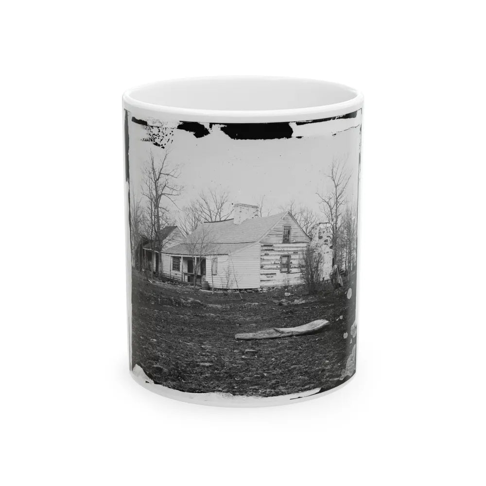 Centreville, Va., Vicinity. Mrs. Spinner's House (U.S. Civil War) White Coffee Mug-11oz-Go Mug Yourself