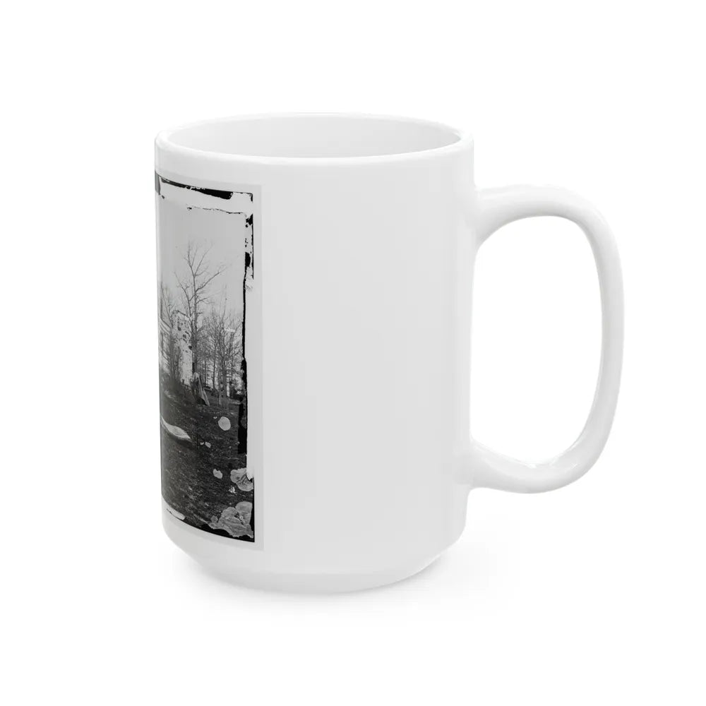 Centreville, Va., Vicinity. Mrs. Spinner's House (U.S. Civil War) White Coffee Mug-Go Mug Yourself