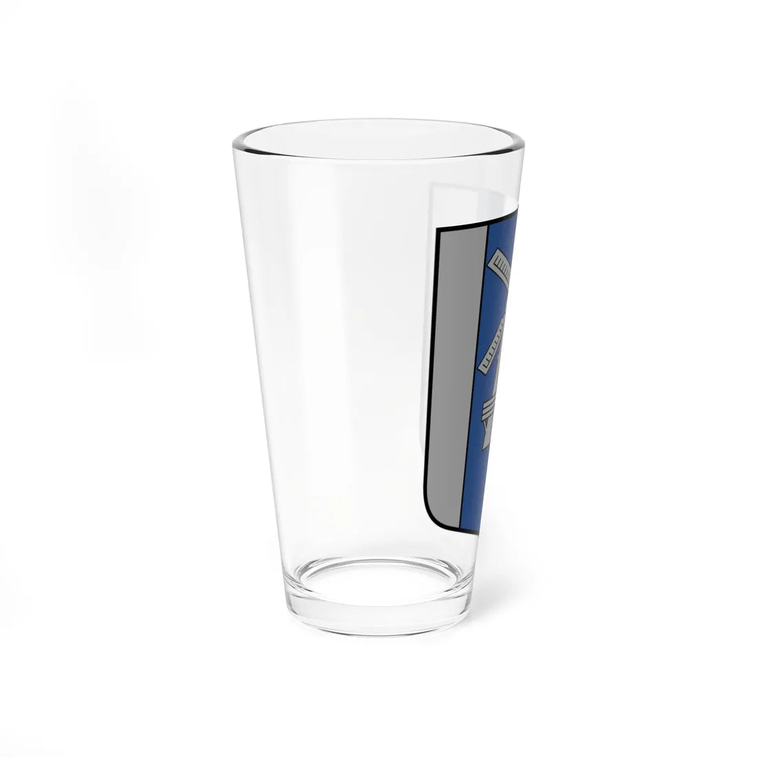 Ceraukstes pagasta ģerbonis (Latvia) (Coat of Arms) Pint Glass 16oz - Go Mug Yourself