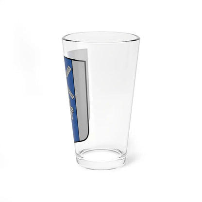 Ceraukstes pagasta ģerbonis (Latvia) (Coat of Arms) Pint Glass 16oz - Go Mug Yourself