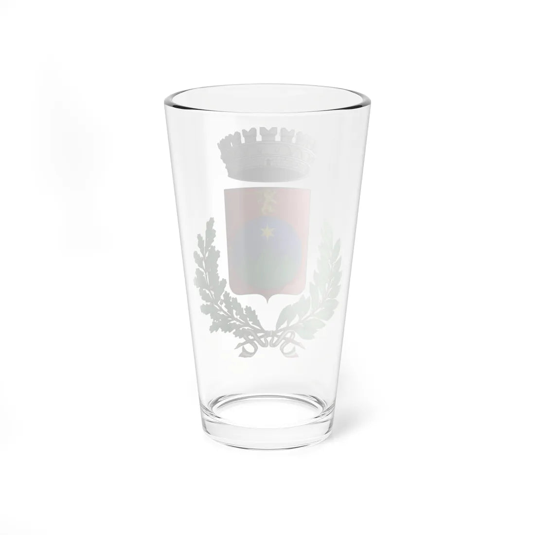 Cerchio Italia-Stemma (Italy) (Coat of Arms) Pint Glass 16oz - Go Mug Yourself