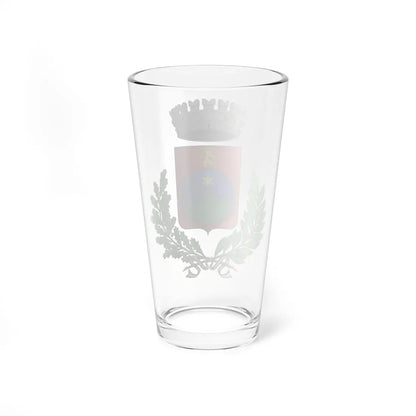Cerchio Italia-Stemma (Italy) (Coat of Arms) Pint Glass 16oz - Go Mug Yourself