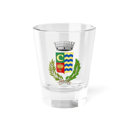 Ceregnano-Stemma (Italy) (Coat of Arms) Shot Glass 1.5oz 1.5oz - Go Mug Yourself