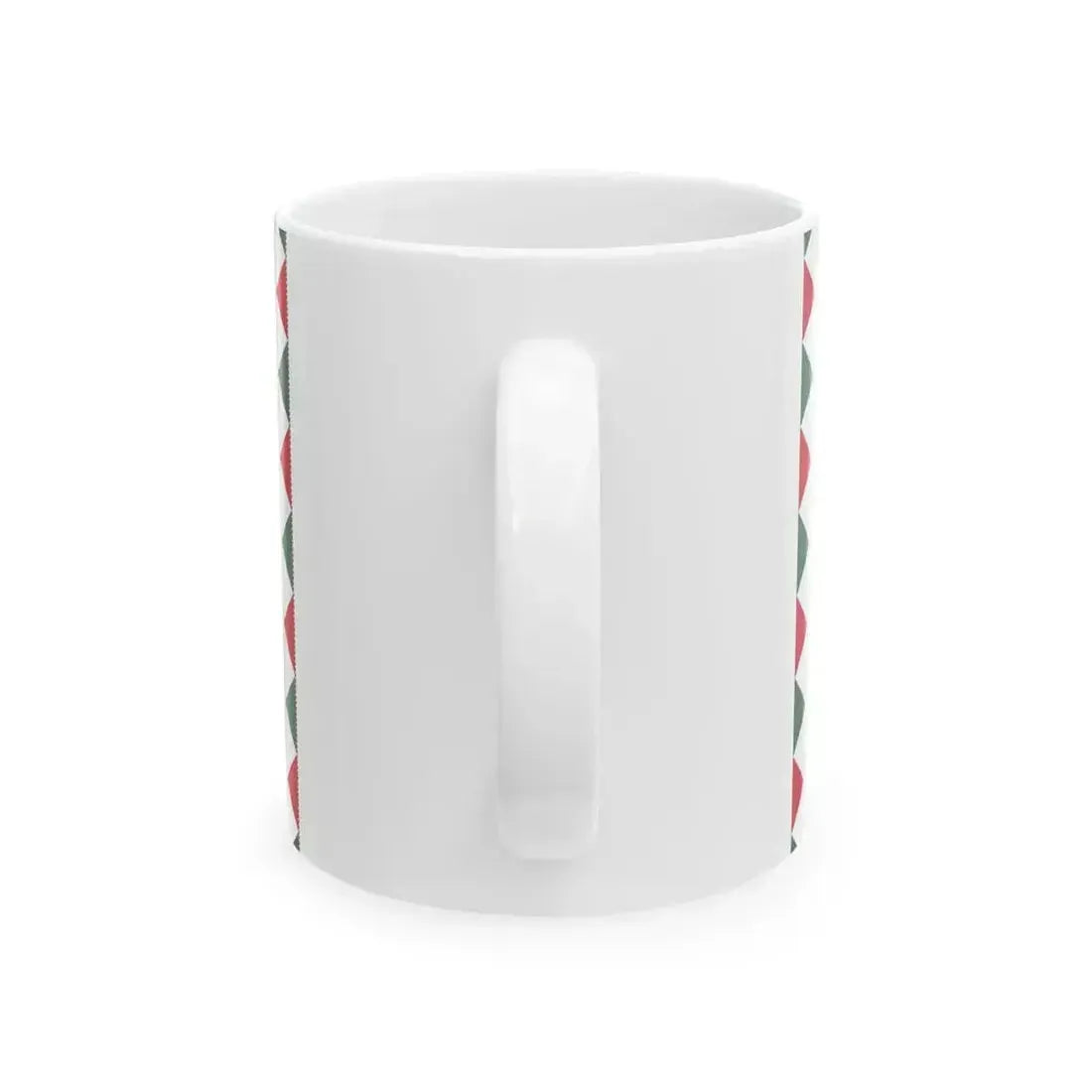 Ceremonial Ensign of Hungary 1991 proposal (Hungary) White Coffee Mug - Go Mug Yourself