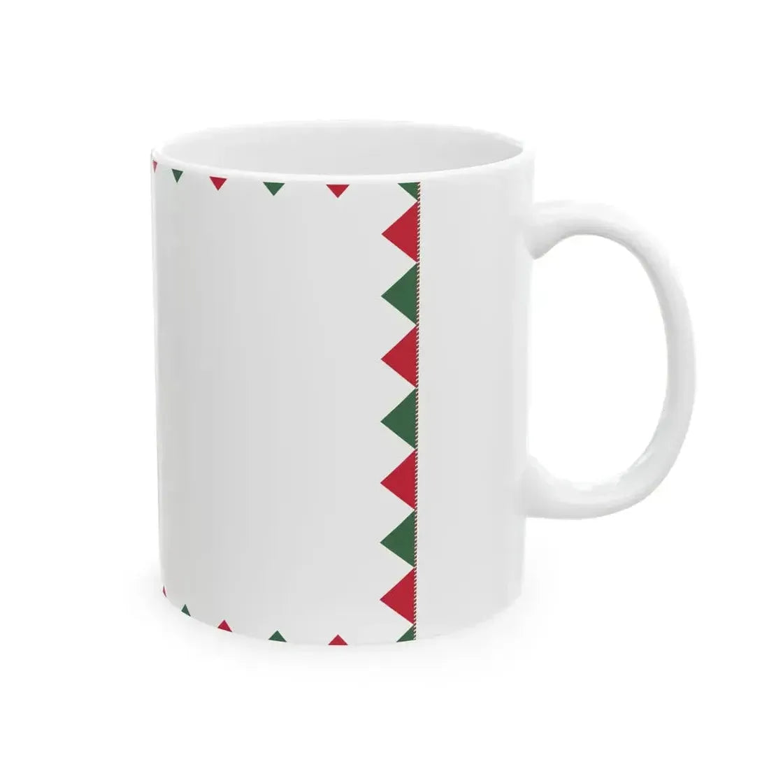 Ceremonial Ensign of Hungary 1991 proposal (Hungary) White Coffee Mug - Go Mug Yourself