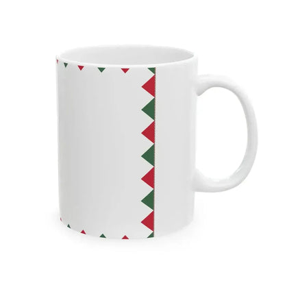 Ceremonial Ensign of Hungary 1991 proposal (Hungary) White Coffee Mug - Go Mug Yourself