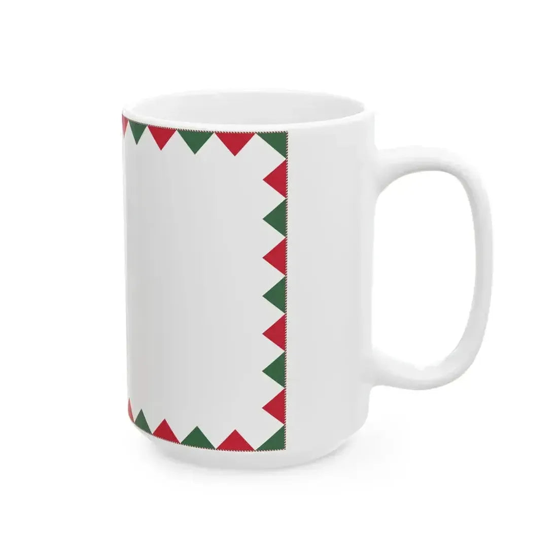 Ceremonial Ensign of Hungary 1991 proposal (Hungary) White Coffee Mug - Go Mug Yourself