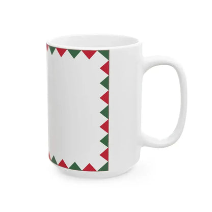 Ceremonial Ensign of Hungary 1991 proposal (Hungary) White Coffee Mug - Go Mug Yourself