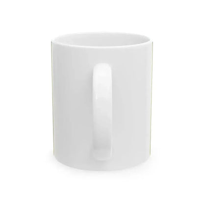 Ceremonial flag of the Army of the Guardians of the Islamic Revolution (Iran) White Coffee Mug - Go Mug Yourself
