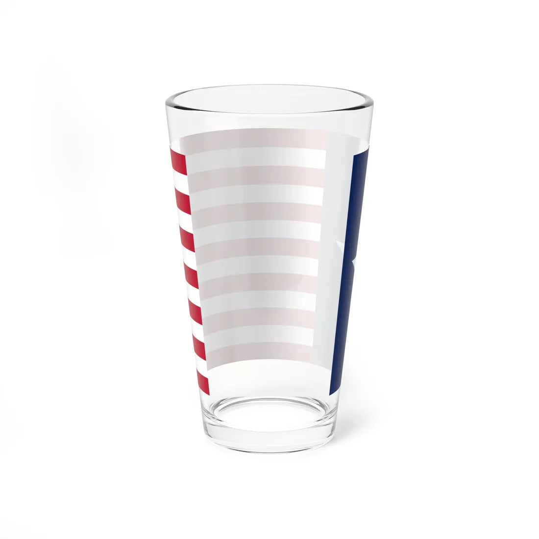 Ceremonial flag of the Texas Navy Association (United States) Pint Glass 16oz - Go Mug Yourself