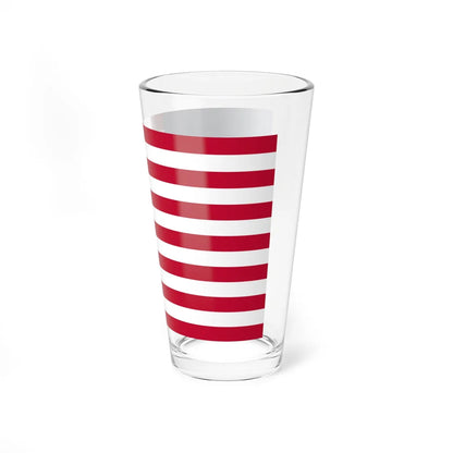 Ceremonial flag of the Texas Navy Association (United States) Pint Glass 16oz - Go Mug Yourself