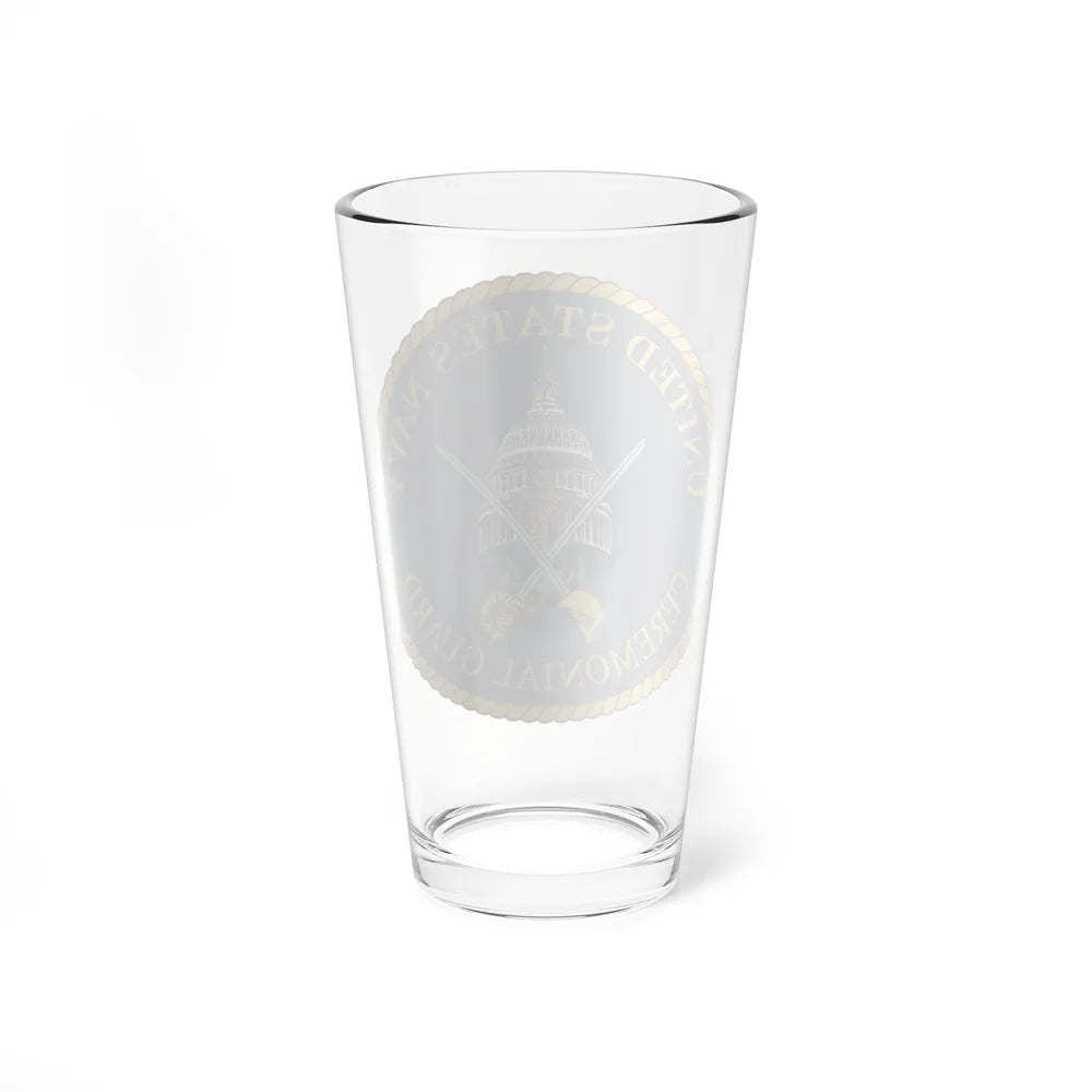 Ceremonial Guard (U.S. Navy) Pint Glass 16oz-Go Mug Yourself