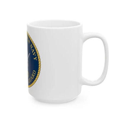 Ceremonial Guard (U.S. Navy) White Coffee Mug-Go Mug Yourself