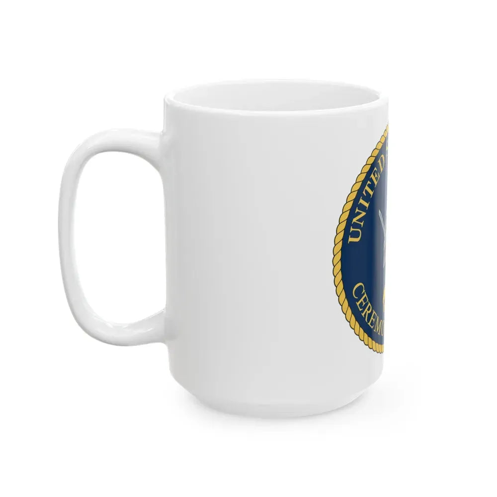 Ceremonial Guard (U.S. Navy) White Coffee Mug - Go Mug Yourself
