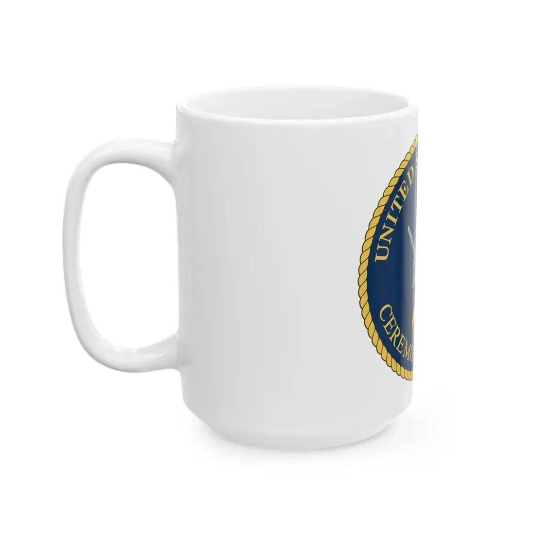 Ceremonial Guard (U.S. Navy) White Coffee Mug - Go Mug Yourself
