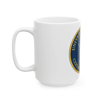 Ceremonial Guard (U.S. Navy) White Coffee Mug - Go Mug Yourself