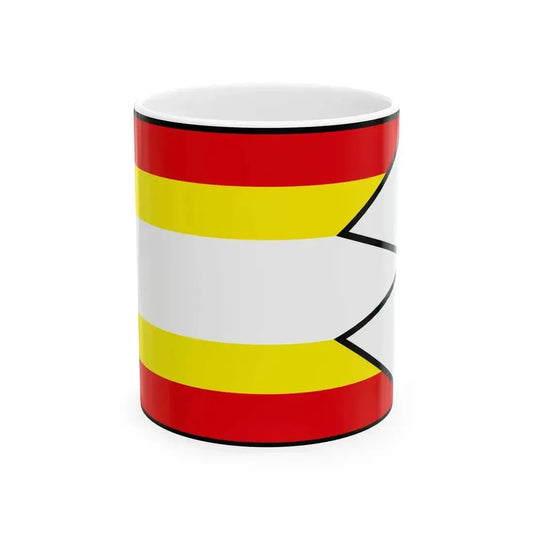 Cerenany Prievidza Flag (Slovakia) White Coffee Mug 11oz - Go Mug Yourself