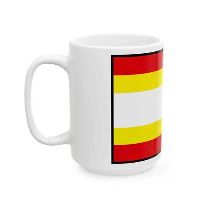 Cerenany Prievidza Flag (Slovakia) White Coffee Mug - Go Mug Yourself