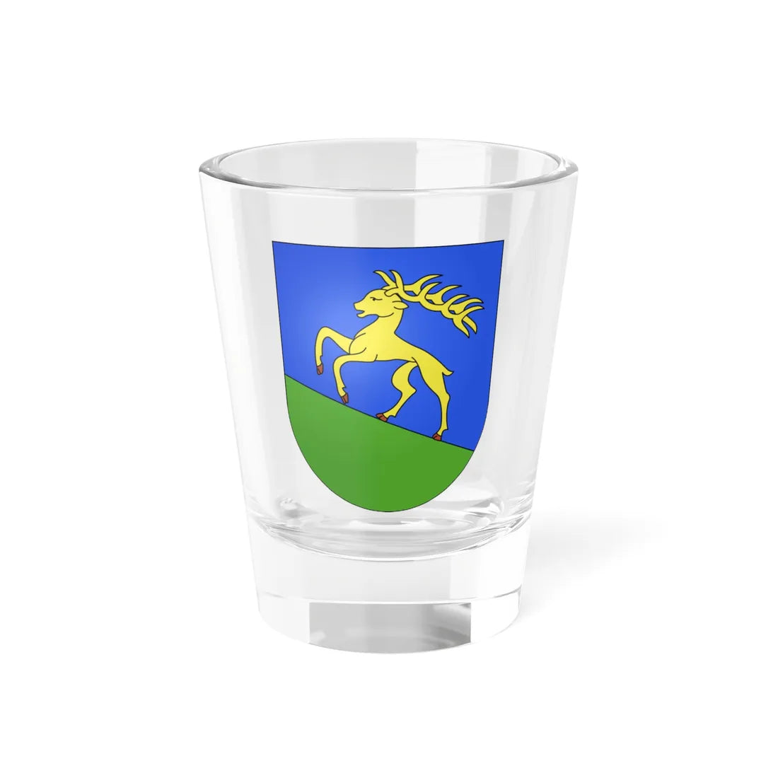 Cerentino-coat of arms (Switzerland) (Coat of Arms) Shot Glass 1.5oz 1.5oz - Go Mug Yourself