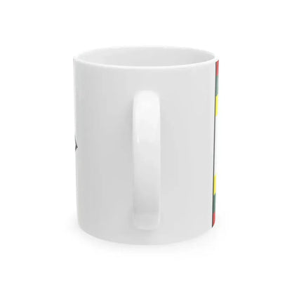 Cerhov Trebisov Flag (Slovakia) White Coffee Mug - Go Mug Yourself