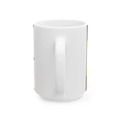 Cerhov Trebisov Flag (Slovakia) White Coffee Mug - Go Mug Yourself