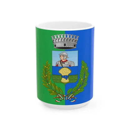 Ceriale-Bandiera (Italy) White Coffee Mug 15oz - Go Mug Yourself