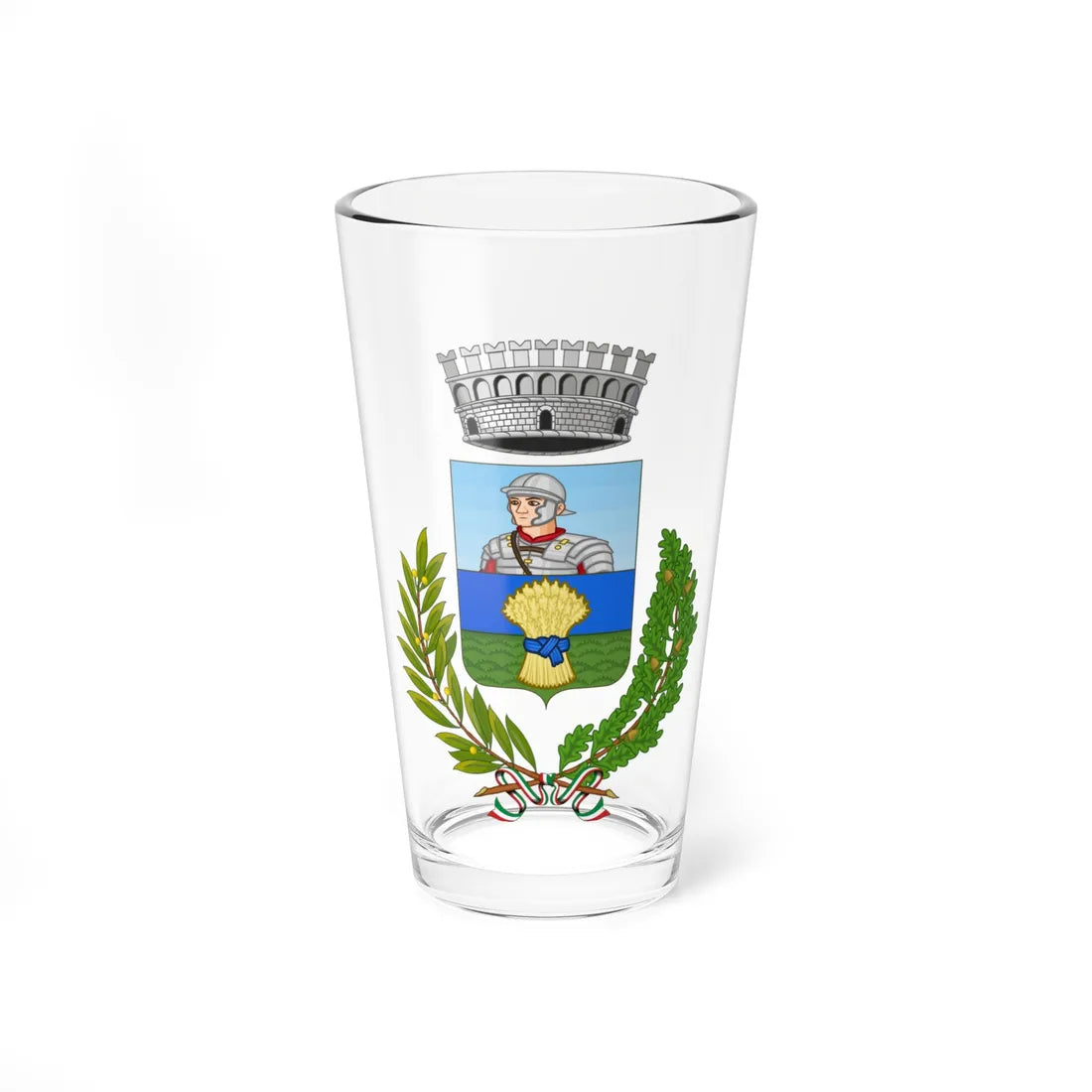 Ceriale-Stemma (Italy) (Coat of Arms) Pint Glass 16oz 16oz - Go Mug Yourself